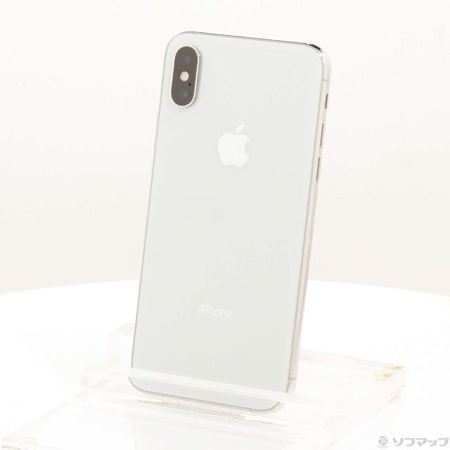 (中古)Apple iPhoneXS 256GB シルバー MTE12J/A SIMフリー(377-ud)