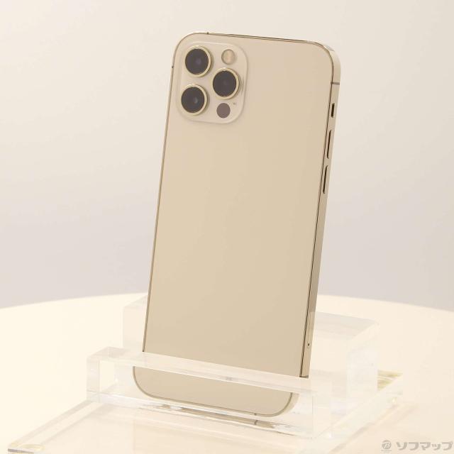 中古)Apple iPhone12 Pro 128GB ゴールド MGM73J/A SIMフリー(305-ud