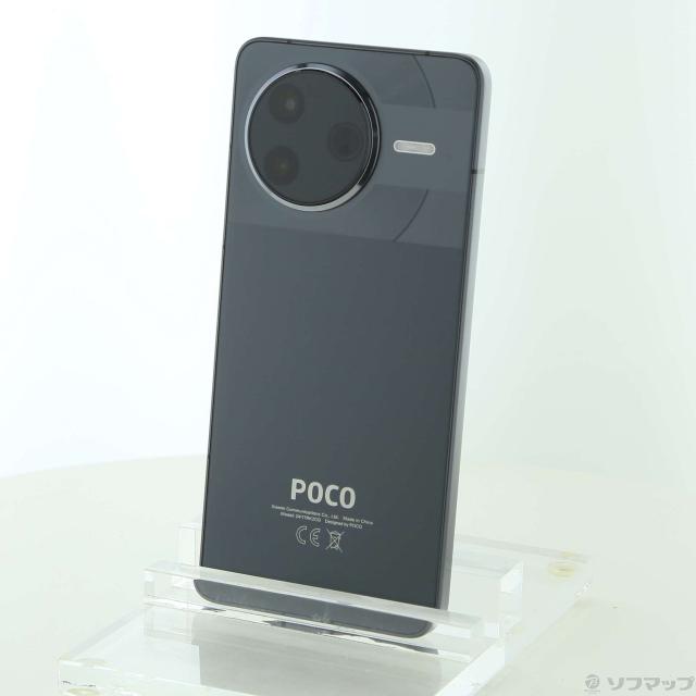 (中古)Xiaomi POCO F7 Pro 256GB ブラック MZB0JVKJP SIMフリー(368-ud)
