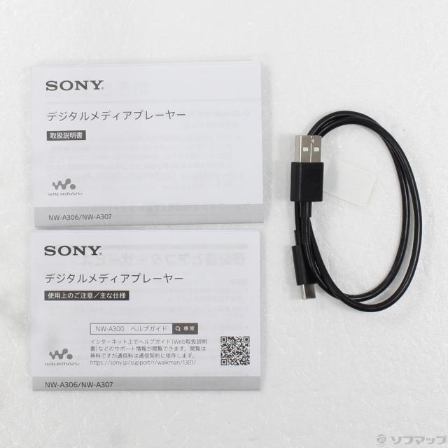(中古)SONY WALKMAN A300シリーズ メモリ32GB+microSD グレー NW-A306(198-ud)_4