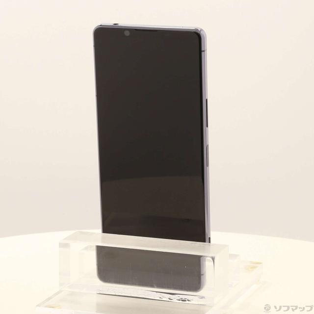 (中古)SONY Xperia 1 II 128GB パープル SO-51A docomoロック解除SIMフリー(349-ud)