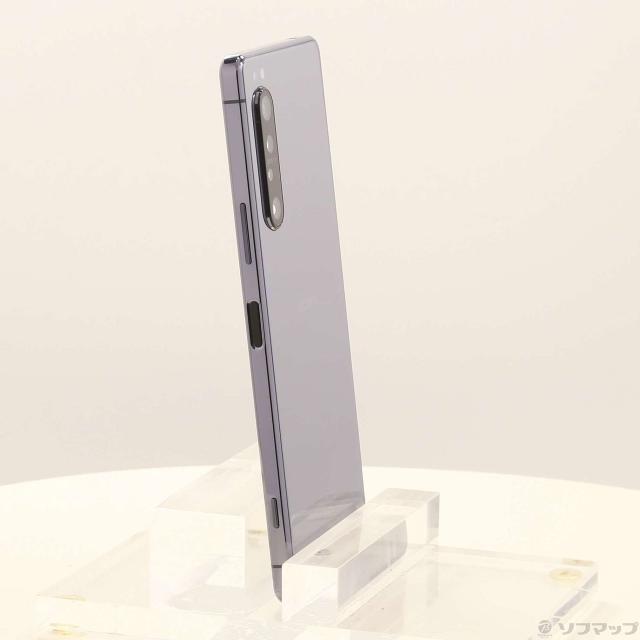 (中古)SONY Xperia 1 II 128GB パープル SO-51A docomoロック解除SIMフリー(349-ud)