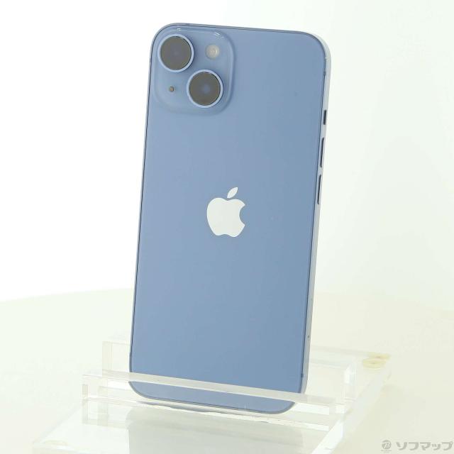 (中古)Apple iPhone14 128GB ブルー MPVJ3J/A SIMフリー(349-ud)