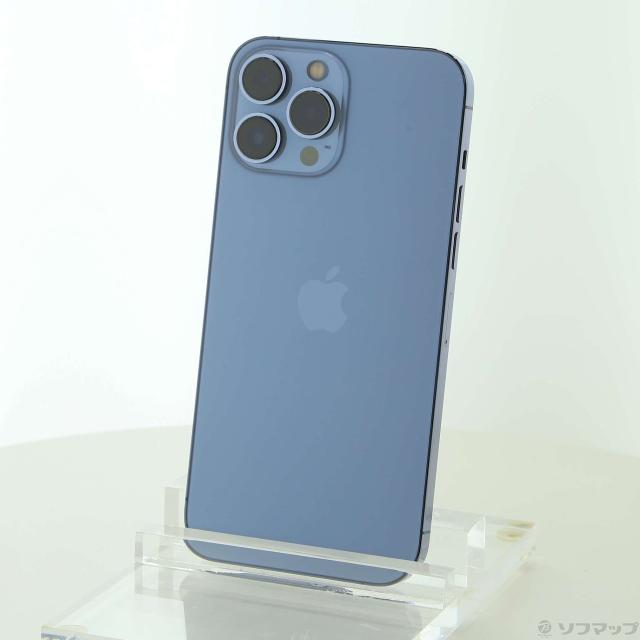 (中古)Apple iPhone13 Pro Max 256GB シエラブルー MLJD3J/A SIMフリー(269-ud)