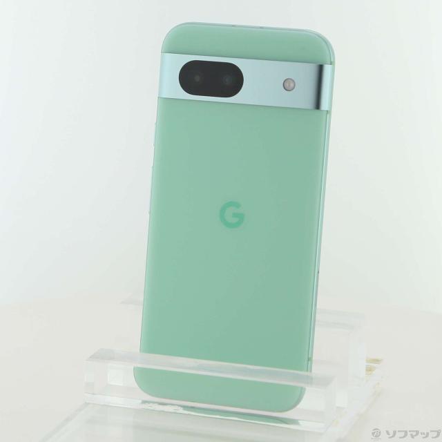 中古)GOOGLE Google Pixel 8a 128GB アロエ G576D SIMフリー(344-ud 