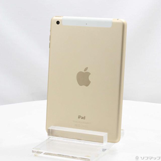 中古)Apple iPad mini 3 64GB ゴールド MGYN2J/A SoftBank(276-ud)