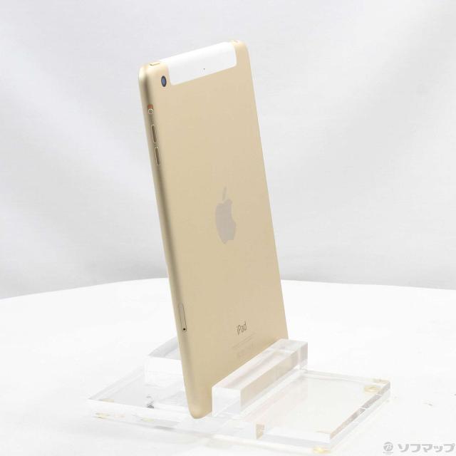 中古)Apple iPad mini 3 64GB ゴールド MGYN2J/A SoftBank(276-ud)