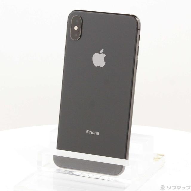 (中古)SoftBank iPhoneXS Max 256GB スペースグレイ MT6U2J/A SoftBank(269-ud)