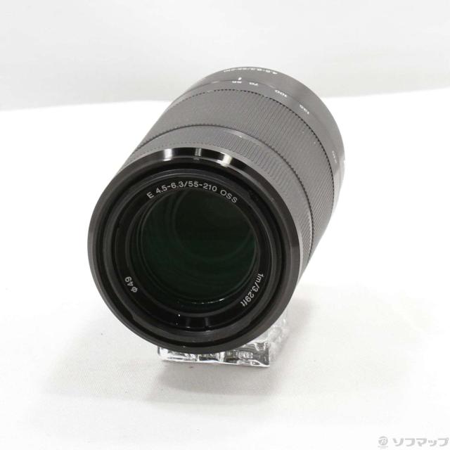 (中古)SONY E 55-210mm F4.5-6.3 OSS SEL55210 ブラック (Eレンズ)(297-ud)