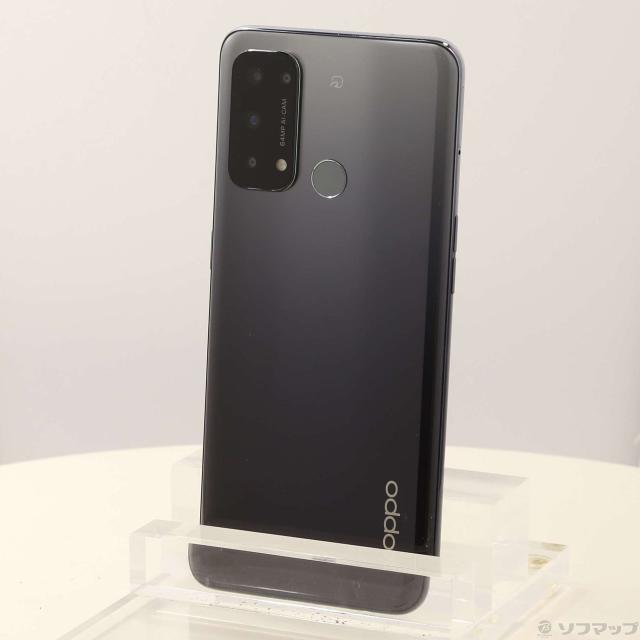 品〕 OPPO Reno5 A 128GB シルバーブラック CPH2199 SIMフリー【251