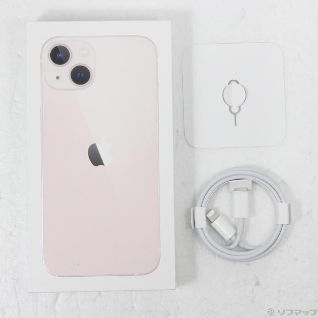 (中古)Apple iPhone13 128GB ピンク MLNE3J/A SIMフリー(371-ud)_4