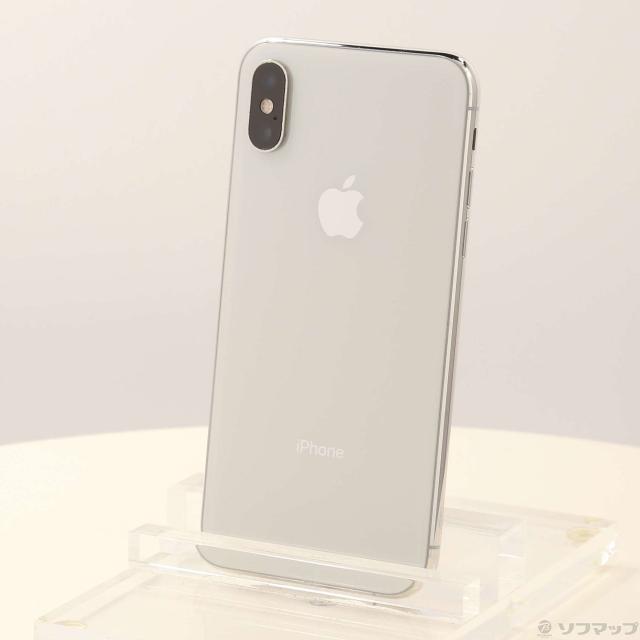 (中古)Apple iPhoneXS 256GB シルバー MTE12J/A SIMフリー(258-ud)