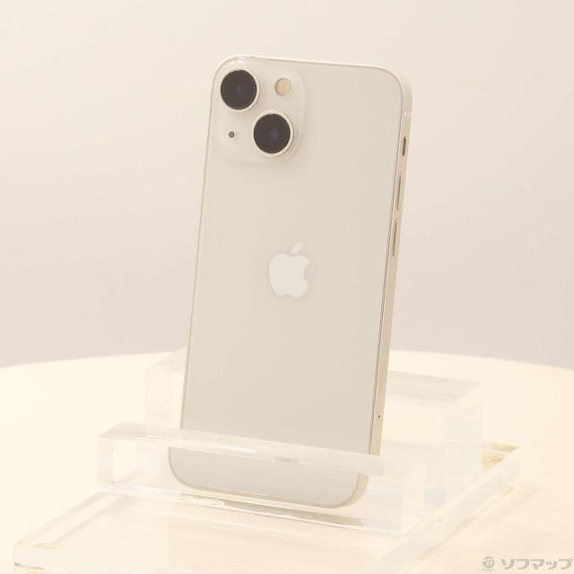 (中古)Apple iPhone13 mini 128GB スターライト MLJE3J/A SIMフリー(262-ud)