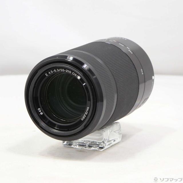 (中古)SONY E 55-210mm F4.5-6.3 OSS SEL55210 ブラック (Eレンズ)(371-ud)