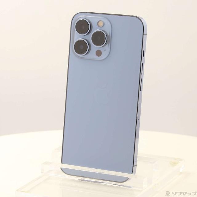 (中古)Apple iPhone13 Pro 128GB シエラブルー MLUK3J/A SIMフリー(377-ud)