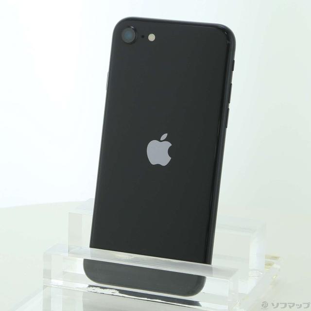 (中古)Apple iPhone SE 第2世代 64GB ブラック MHGP3J/A SIMフリー(371-ud)