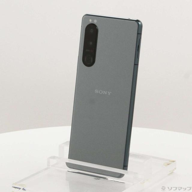 (中古)SONY Xperia 5 III 128GB グリーン SOG05 au SIMフリー(269-ud)