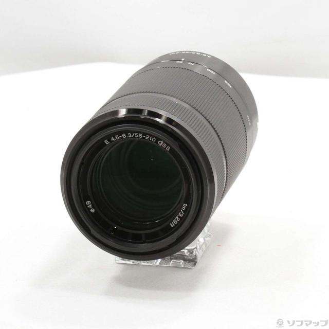 (中古)SONY E 55-210mm F4.5-6.3 OSS SEL55210 ブラック (Eレンズ)(297-ud)