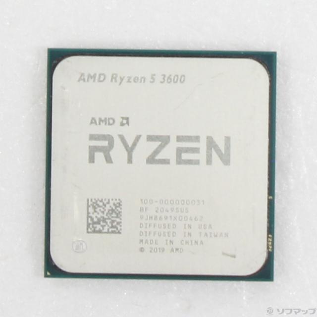 (中古)AMD Ryzen 5 3600 (3.6GHz/SOCKET AM4)(305-ud) 10,709円