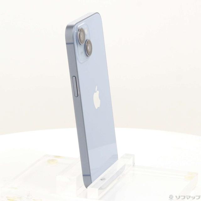 (中古)Apple iPhone14 256GB ブルー MPWN3J/A SIMフリー(349-ud)