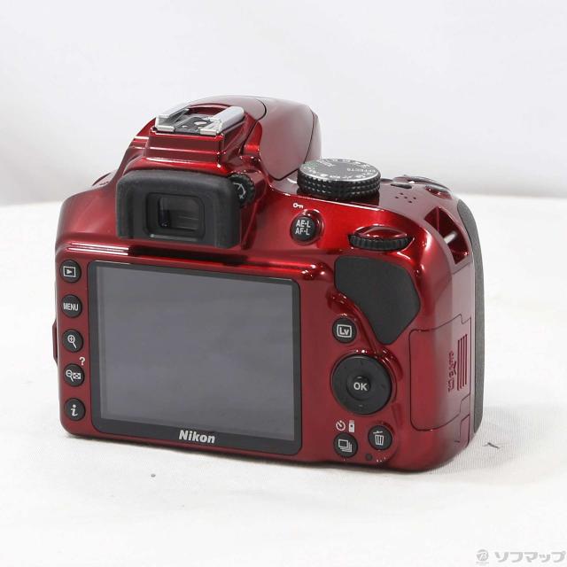 (中古)Nikon NIKON D3400 ボディ レッド(198-ud)_2