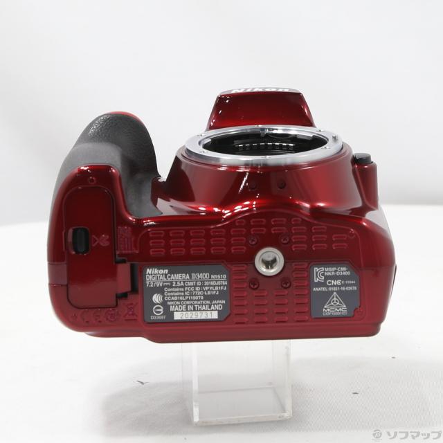 (中古)Nikon NIKON D3400 ボディ レッド(198-ud)_4