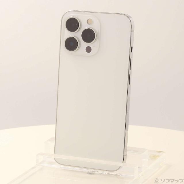 中古)Apple iPhone13 Pro 256GB シルバー MLUP3J/A SIMフリー(305-ud 