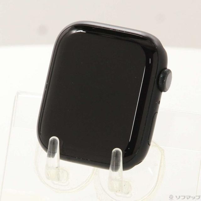 (中古)Apple Apple Watch Series 8 GPS 45mm ミッドナイトアルミニウムケース バンド無し(258-ud)