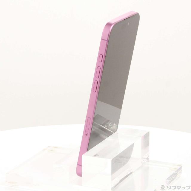 (中古)Apple iPhone16 Plus 256GB ピンク MXVJ3J/A SIMフリー(196-ud)