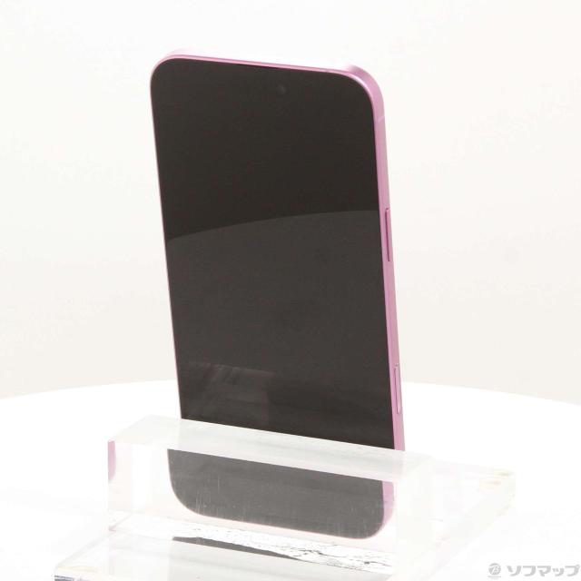 (中古)Apple iPhone16 Plus 256GB ピンク MXVJ3J/A SIMフリー(196-ud)