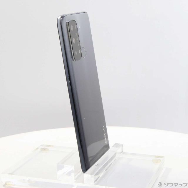中古)OPPO OPPO Reno5 A 128GB シルバーブラック CPH2199 SIMフリー