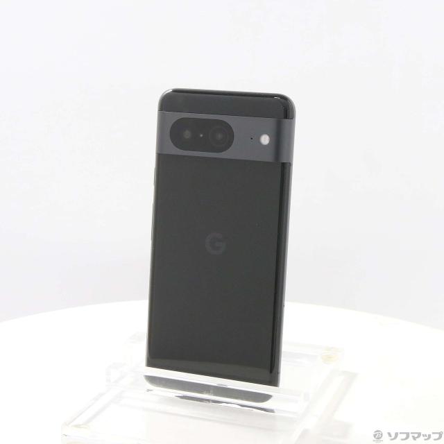 (中古)GOOGLE Google Pixel 8 128GB オブシディアン GA048 au SIMフリー(198-ud)
