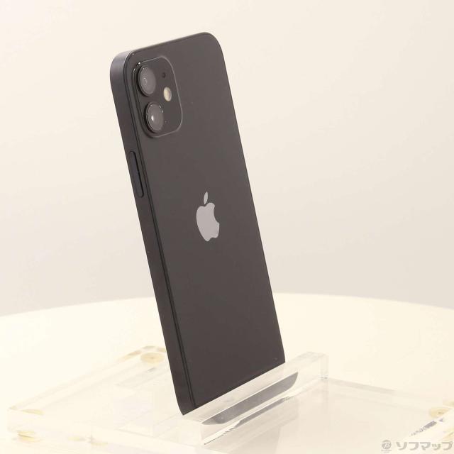 (中古)Apple iPhone12 64GB ブラック MGHN3J/A SIMフリー(348-ud)_3