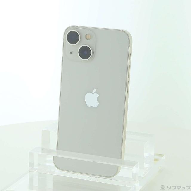 中古)Apple iPhone13 mini 128GB スターライト MLJE3J/A SIMフリー(258