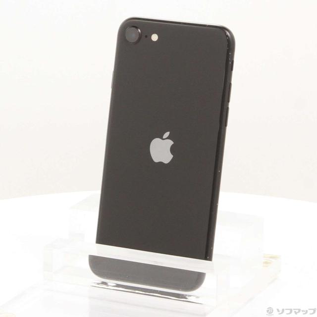(中古)Apple iPhone SE 第2世代 64GB ブラック MHGP3J/A SIMフリー(247-ud)