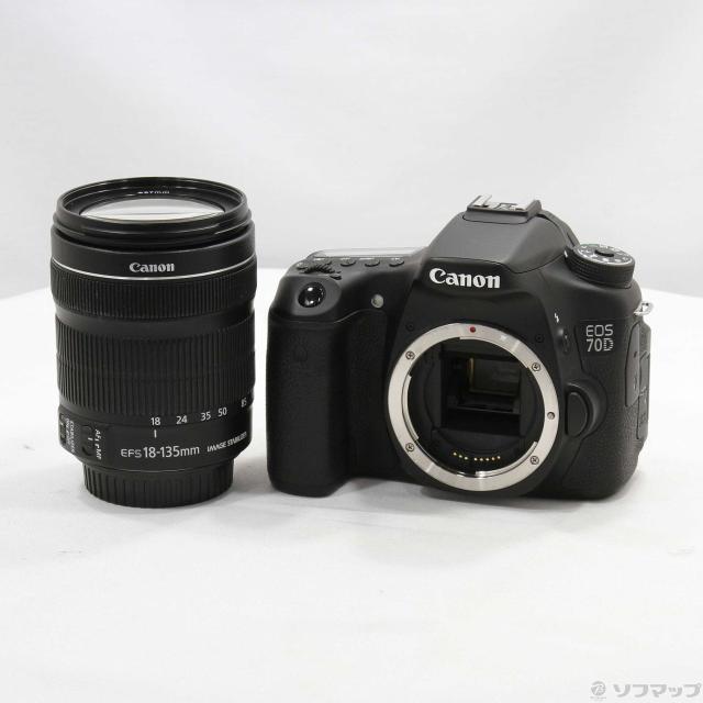 (中古)Canon EOS 70D (W) EF-S18-135 IS STM 水晶体一揃いの道具 (2020万絵素/SDXC)(196-ud)
