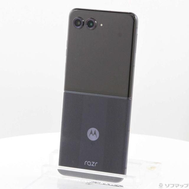 (中古)Motorola motorola razr 50 ultra 512GB ミッドナイトブルー PB410000JP SIMフリー(276-ud)