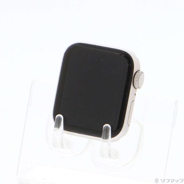 (中古)Apple Apple Watch SE 第2世代 GPS 40mm スターライトアルミニウムケース バンド無し(352-ud)