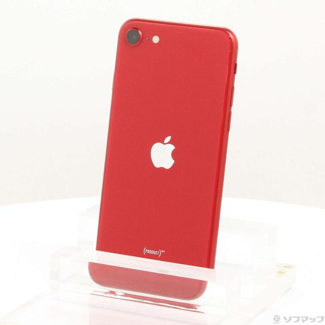 中古)Apple iPhone SE 第2世代 64GB プロダクトレッド MX9U2J/A SIM