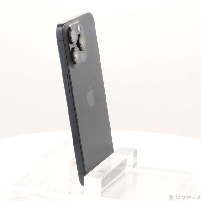 (中古)Apple iPhone15 Pro Max 512GB ブルーチタニウム MU6X3J/A SIMフリー(276-ud)