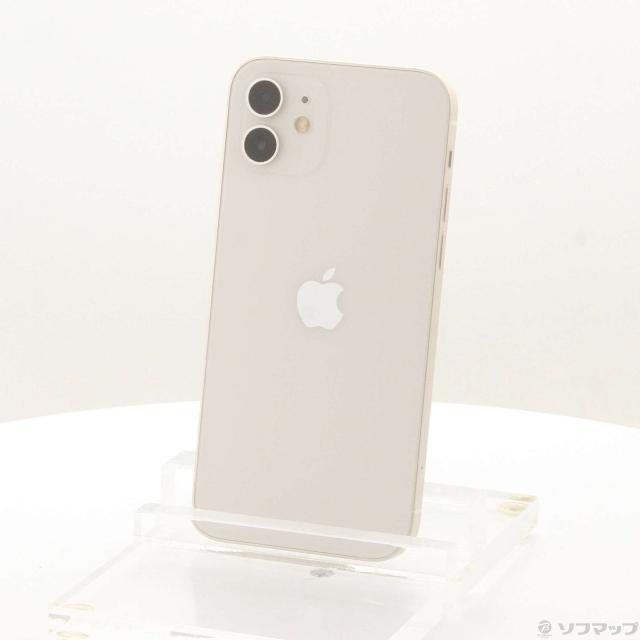 中古)Apple iPhone12 64GB ホワイト MGHP3J/A SIMフリー(368-ud