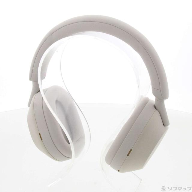 (中古)SONY WH-1000XM5 S プラチナシルバー(348-ud)