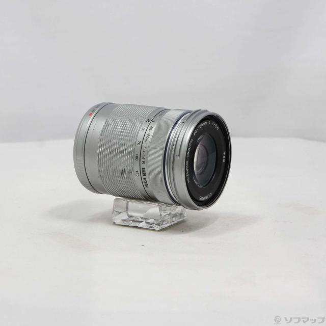 (中古)OM SYSTEM M.ZUIKO DIGITAL ED 40-150mm F4.0-5.6 R シルバー(344-ud)