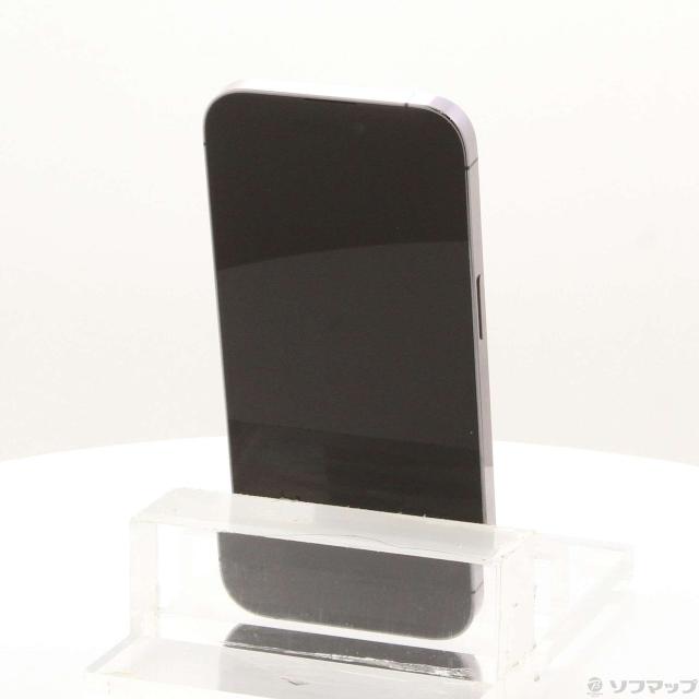 (中古)Apple iPhone14 Pro 128GB ディープパープル MQ0F3J/A SIMフリー(377-ud)_2