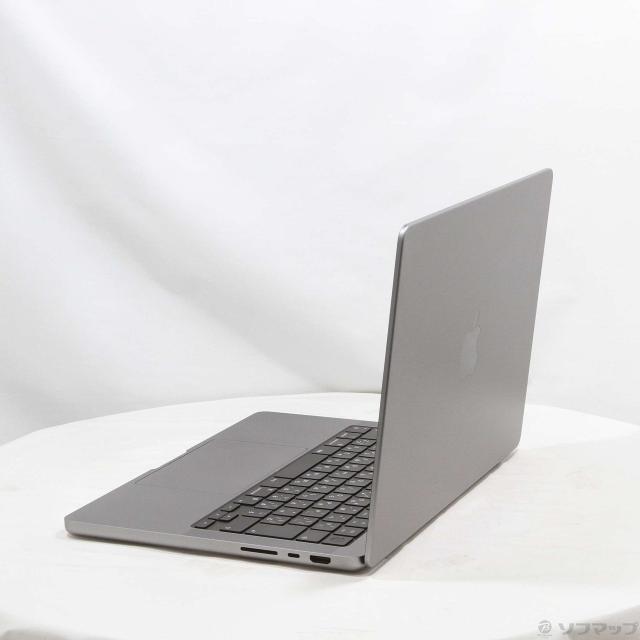 (中古)MacBook Pro 14.2-inch Late-2021 MKGP3J/A M1 Pro 8コアCPU_14コアGPU 16GB SSD512GB スペースグレイ (15.3 Sequoia)(348-ud)