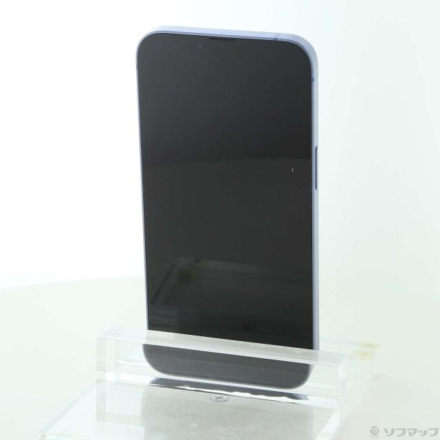 (中古)Apple iPhone14 128GB ブルー MPVJ3J/A SIMフリー(344-ud)
