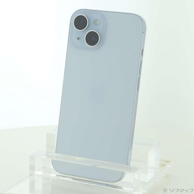 (中古)Apple iPhone15 256GB ブルー MTMR3J/A SIMフリー(198-ud)