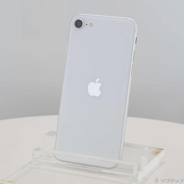 中古)Apple iPhone SE 第2世代 64GB ホワイト MHGQ3J/A SIMフリー(368