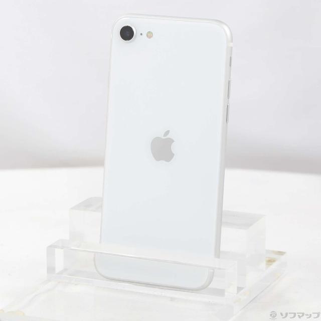 (中古)Apple iPhone SE 第2世代 64GB ホワイト MX9T2J/A SIMフリー(247-ud)