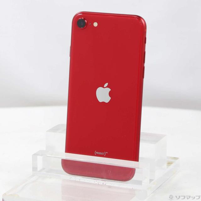 (中古)Apple iPhone SE 第2世代 64GB プロダクトレッド MHGR3J/A SIMフリー(247-ud)